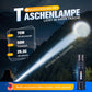 Multifunktionale Mini-Taschenlampe aus Aluminiumlegierung