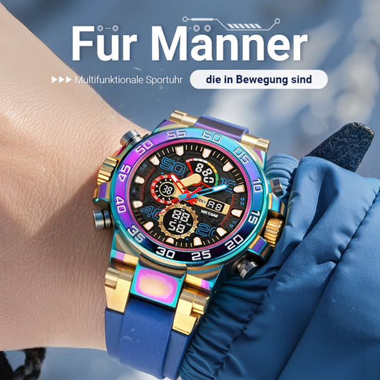 🔮🔮Neueste Modetrends🕐🕐Multifunktionale wasserdichte LED-Digitaluhr