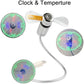 🔥2026 Heiße Produkte 🔥USB-Ventilator mit LED-Uhrbeleuchtung