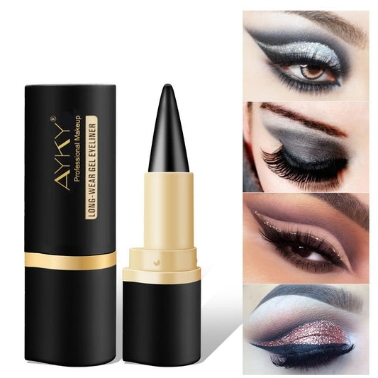 Natuurlijke Zwarte Eyeliner Crème