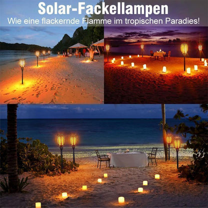 Solar Garten Licht LED Solar-Fackellampe
