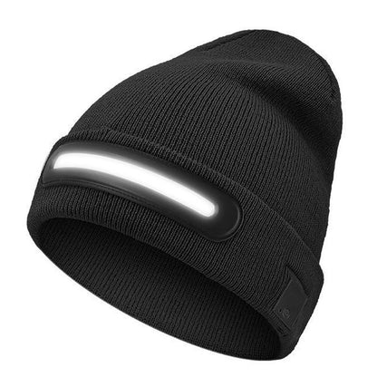 🎄✨Bluetooth Smart Beanie mit Heizfunktion (mit LED-Leuchten) | 50 % Rabatt auf Weihnachtsgeschenke | Freisprechen/Musik hören, drei Heizstufen, wiederaufladbar | Der perfekte Begleiter für Wintersport und Outdoor-Abenteuer   🎁🚀