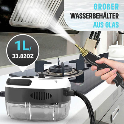 💥Letzte 200 Stück auf Lager!🔥2500W Tragbarer Hochtemperatur-Dampfreiniger mit Druckbeaufschlagung