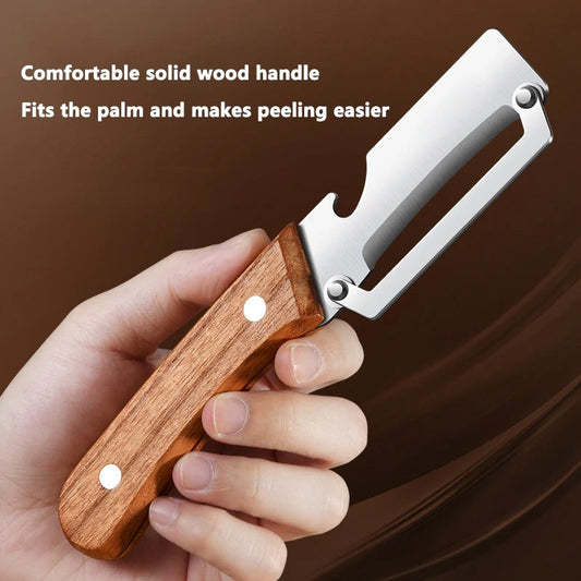 🥕 2 KAUFEN, 1 GRATIS! ✨ Multifunktionaler Gemüseschäler für die Küche – Edelstahl, ergonomischer Griff & perfekt für Obst und Gemüse 🔪