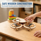✈️ 50% RABATT! DIY-Holz-Drohnen-Bausatz für Kinder – Höhenstabilisierung, stabile Fernsteuerung & erhöhte Sicherheit! 🎁🚁