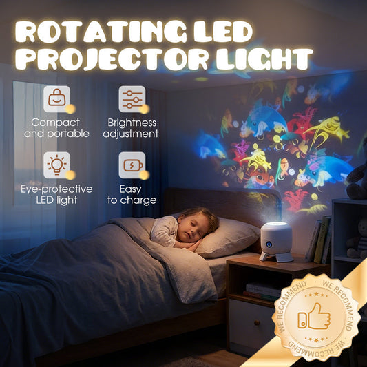 🐠 LIMITIERTES ANGEBOT: 50% RABATT! 🌊 Rotierender LED-Ozean-Projektor – Dynamische Unterwasser-Lichtshow mit einstellbarer Helligkeit 💫