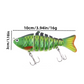 🎣 50 % RABATT! 🐟 Mehrsegmentiger bionischer Schwimmköder