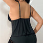 🥳HEISSER VERKAUF 2026🥳💞ÜBER 50.000 VERKAUFT!👗🌸 60 % RABATT! Pyjama-Set aus Top und Shorts mit Spitzenbesatz – Weicher, satinartiger Stoff, verstellbare Träger und V-Ausschnitt.